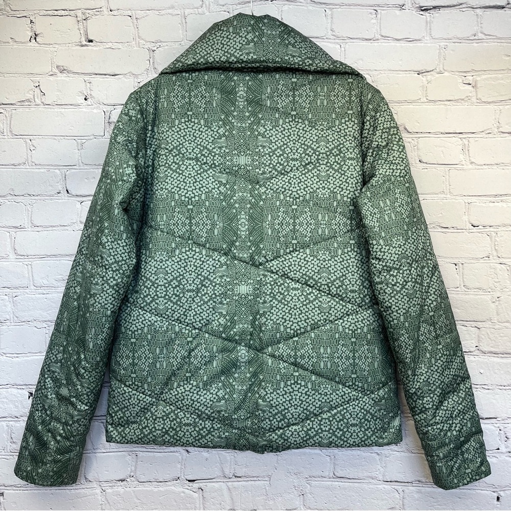 Patagonia Geoharmony Insulated Puffer Jacket Verdigris Green Sz M - Picture 11 of 15